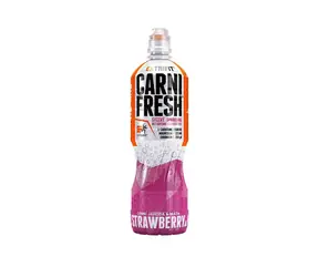 Extrifit Carnifresh Sprudelwasser, koffeinfrei, 850 ml, Walderdbeere-Minze