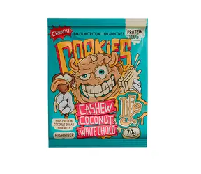 LifeLike Cookies Knusprige Cashew-Kokosnuss-Weiße Schokolade 70 g