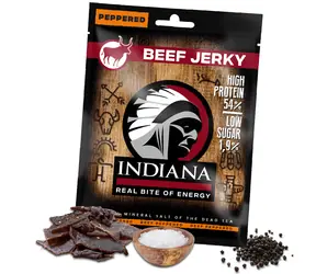 Indiana Jerky Rindfleisch 90 g gepfeffert