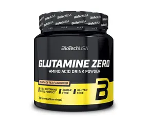 BioTech Glutamin Null 300 g Peach -Eistee