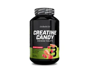 BioTech Creatine Candy rote Beere 240 EL