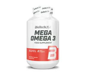 BioTech Mega Omega 3 180 Tabletten