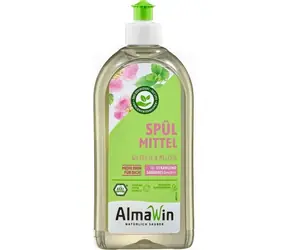 Flüssiges Geschirrspülmittel Wildrose & Zitronenmelisse 500 ml - AlmaWin