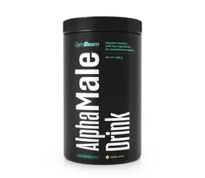 AlphaMale Drink - GymBeam (grüner Apfel, 400 g)
