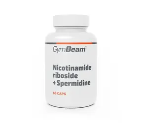 Nicotinamidribosid (NAD+-Vorstufe) + Spermidin - GymBeam (60 Kapseln)