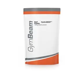 Rindfleischprotein - GymBeam (gesalzenes Karamell, 1000 g, 1000 g)