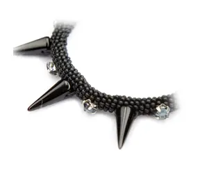 Armband Radegasta Extravaganz B / Black Diamond / Glasperlen / Rocailles & Perlen / 18cm / Kleine Geschenkbox