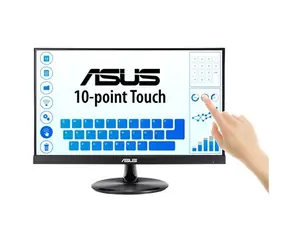 22" Asus VT229H schwarz / IPS / FHD 1920x1080 / 16:9 / 5ms / 250cd-m2 / 1000:1 / VGA+HDMI / 1x USB 2.0