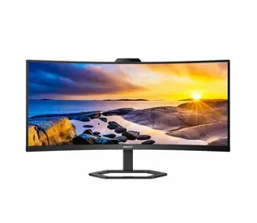 34" PHILLIPS 34E1C5600HE/00 schwarz / VA / 3440 x 1440 / 21:9 / 1 ms / 300 cd / 3000:1 / HDMI+DP+USBC / USB / Lautsprecher  