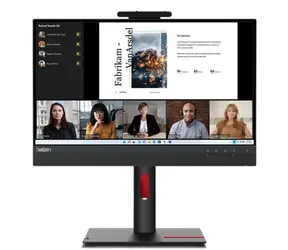 21,5" Lenovo TIO G5 / IPS / 1920x1080 / 4ms / 1000:1 / 250cd-m2 / DP+HDMI / Pivot / VESA / Lautsprecher
