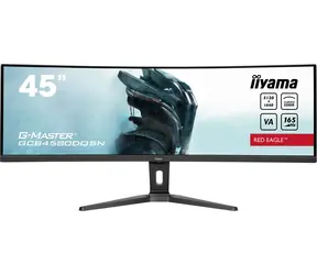45" IIYAMA G-Master GCB4580DQSN-B1 schwarz / VA / 5120x1440 / 32:9 / 0,8ms / 3000:1 / 450cd / Lautsprecher / HDMI / DP