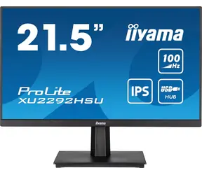 21,5" IIYAMA ProLite XU2292HSU-B6 schwarz / IPS / 1920x1080 / 16:9 / 0,4ms / 1000:1 / 250cd / Lautsprecher / HDMI / DP