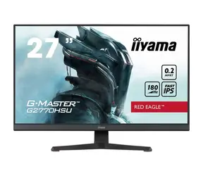 27" IIYAMA G-Master G2770HSU-B6 Red Eagle / IPS / 1920x1080 / 16:9 / 0,2ms / 1000:1 / 300cd / Lautsprecher / HDMI / DP