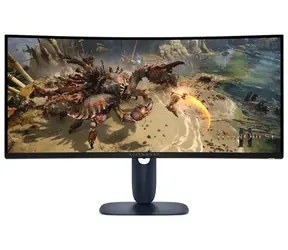 34" DELL AW3425DWM Alienware gebogen schwarz / LED / 3440x1440 / 21:9 / 2ms / VA / 3000:1 / 400cd-m2 / 2x HDMI+DP