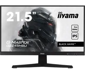 21,5" IIYAMA G-Master G2245HSU-B2 schwarz / LED / IPS / 1920 x 1080 / 16:9 / 1 ms / 1000:1 / 250 cd/m / VESA