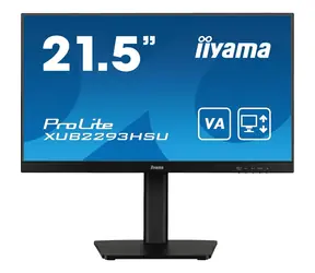 21,5" IIYAMA ProLite XUB2293HSU-B7 schwarz / LED / IPS / 1920 x 1080 / 16:9 / 1 ms / 1000:1 / 300 cd/m / VESA