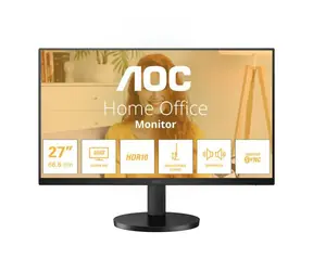 27" AOC U27B3AF schwarz / IPS / 3840 x 2160 / 16:9 / 4 ms / 1000:1 / 350 cd/m / HDMI + DP / VESA