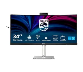 34" Philips 34B2U6603CH/00 / VA / 3440 x 1440 / 21:9 / 4 ms / 550 cd/m / 3500:1 / HDMI + DP + Thunderbolt / VESA / Repro