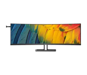 45" PHILLIPS 45B1U6900C/00 schwarz / VA / 5120 x 1440 / 32:9 / 4 ms / 450 cd / 3000:1 / HDMI+DP+USB-C / USB / Lautsprecher