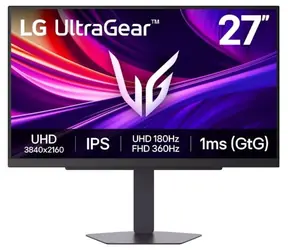 Ausgepackt - 27" LG 27G810A-B schwarz / IPS / 3840 x 2160 / 16:9 / 1000:1 / 400 cd/m / HDMI & DP / ausgepackt