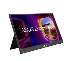 Unverpackt - 15,6" Asus ZenScreen MB16AHV schwarz / LED / 1920 x 1080 / IPS / 16:9 / 5 ms / 800:1 / 250 cd/m / HDMI + USB-C / VES