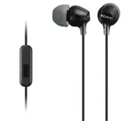 Sony MDR-EX15AP Schwarz / In-Ear-Kopfhörer mit Mikrofon