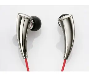 PerfectSound s102 Kopfhörer / In-Ear / einzigartige Form / Aluminium- und Magnesiumlegierung / 18 Ohm / 3,5-Klinkenstecker / Silber
