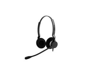 JABRA BIZ 2300 Duo (2309-820-104) schwarz / Für Callcenter / QD / E-STD / NC / FreeSpin 
