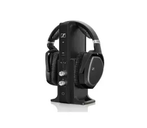 Sennheiser RS 195-U schwarz / kabelloses Headset / RF + 3,5 mm
