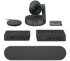 Logitech RALLY-System / Konferenzkamera + Tischmikrofon + Lautsprecher + Hub