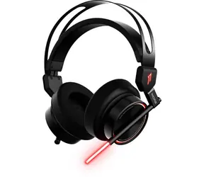1MORE Spearhead VR schwarz / Gaming-Headset mit Mikrofon / 7.1 Nx / RGB-Hintergrundbeleuchtung / USB-A / 1,3 m