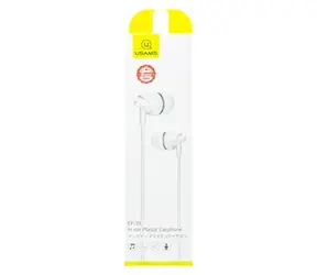 USAMS EP-39 In-Ear-Stereo-Headset 3,5 mm weiß