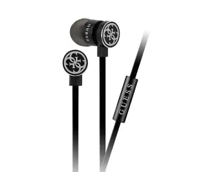 Guess Stereo-Headset mit Kabel, schwarz / 1,2 m