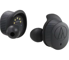AUDIO-TECHNICA ATH-SPORT7TWBK schwarz / kabellose In-Ear-Kopfhörer / mit Mikrofon / Bluetooth