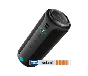 Lamax Sounder2 / Bluetooth-Lautsprecher / BT 5.0 / IP67 / 3,5-mm-Klinkenanschluss / TWS / NFC / USB-C / Micro-SD / Freisprechfunktion / Schwarz
