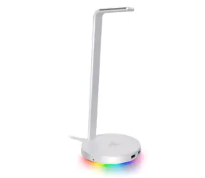 Razer Base Station Chroma - Kopfhörerhalter weiß / 2xUSB / 3,mm Klinke / RGB LED