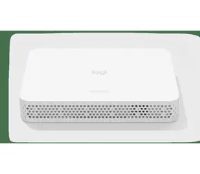 Logitech RoomMate weiß / Ausstattung für Videokonferenzräume / HDMI & USB 3.0 & WLAN
