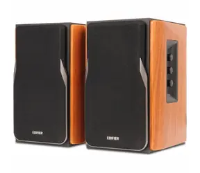 Edifier R1380DB braun / 2.0 / Lautsprecher / Bluetooth 5.1 / 3,5 mm Klinke / koaxial / optisch / RMS 21W+21W