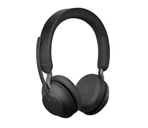 JABRA Evolve2 65 Stereo MS USB-A Schwarz / Stereo-Headset / Mikrofon / Bluetooth / USB-A-Dongle