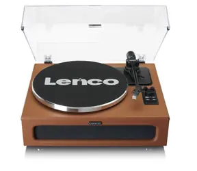 LENCO LS-430BN / Plattenspieler / 33 & 45 U/min / AUX-Eingang / RCA-Ausgang / Bluetooth / Vorverstärker / Lautsprecher