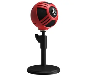 Arozzi SFERA rot / Tischmikrofon / Kugelcharakteristik / USB 