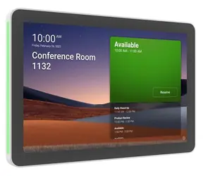 Logitech TAP Scheduler weiß / Gerät für Videokonferenzen / 10,1" / LCD / 1280 x 800 px / Zoom-Zertifizierung