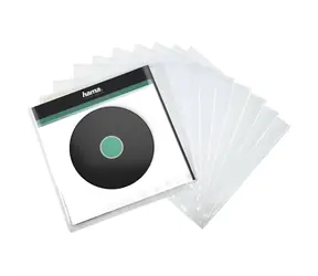 HAMA 181430 Schutzhüllen für LP/Vinyl transparent / 10 Stk 