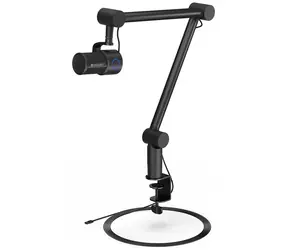 Endorfy Solum Studio schwarz / Streaming-Boom-Mikrofon / Kondensator / Pop-Filter / USB-C / 3M