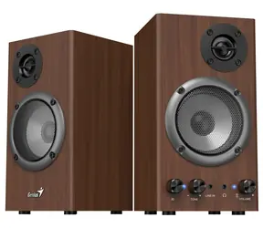Genius SP-HF 500B / Lautsprecher / 16W / 2,0 / Holzbox
