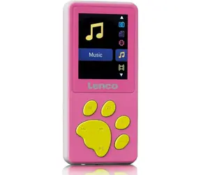 LENCO Xemio 560 pink / MP3- und MP4-Player / 1,8" TFT / 8GB / MicroSD / 3,5 mm