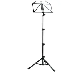 K&M 10810 Notenständer schwarz / Höhe von 720 bis 1520 mm