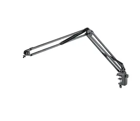 K&M 23840 Mikrofontischarm Schwarz / Gewinde 3/8" oder 5/8"