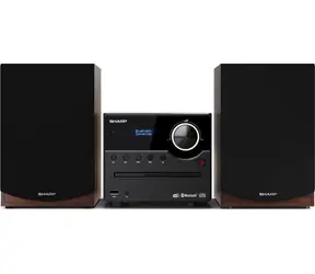 Sharp XL-B517D braun / Mikrosystem / 2,0 / 45 W / DAB+ / FM / BT / CD / USB / 3,5 mm