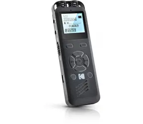 Kodak VRC 250 schwarz / Diktiergerät / 8 GB / bis zu 581 Stunden Aufnahme / microUSB / 2x 3,5 mm